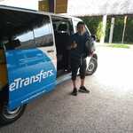 Photograph of an eTransfers client who booked a Cancun airport transfers